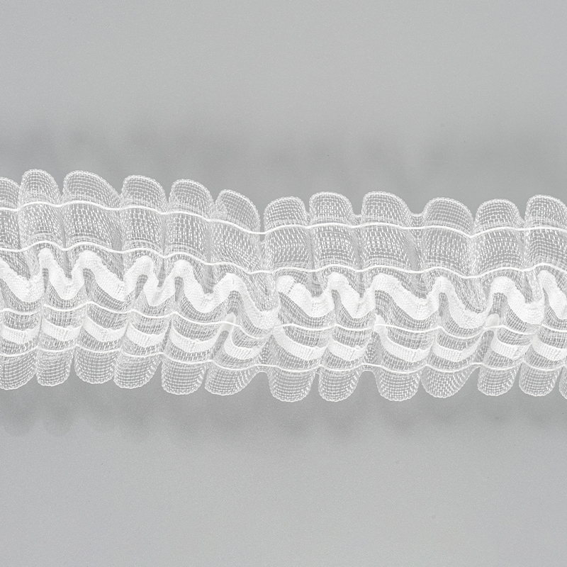 Cinta de cabeza de cortina de nailon de cuatro cordones