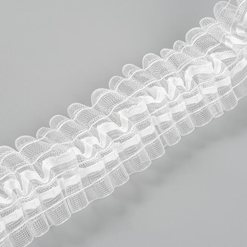 Cinta de cabeza de cortina de nailon de cuatro cordones