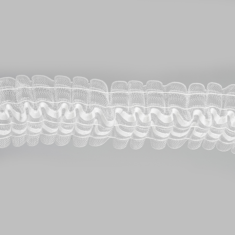 Cinta de cabeza de cortina de nailon de cuatro cordones