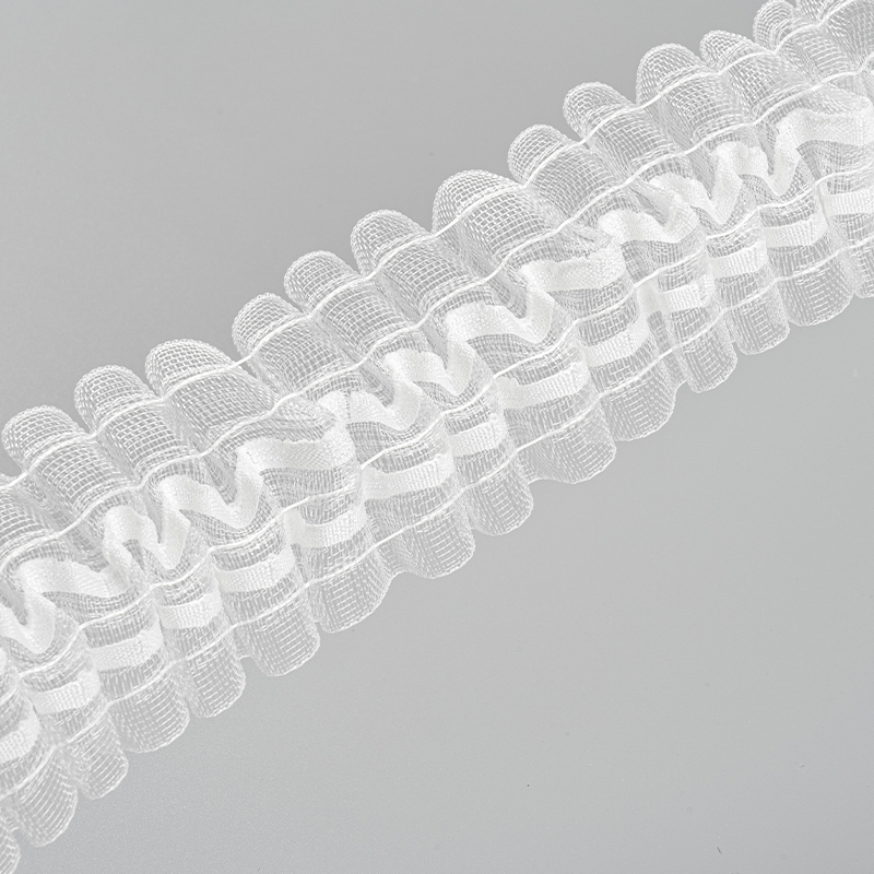 Cinta de cabeza de cortina de nailon de cuatro cordones