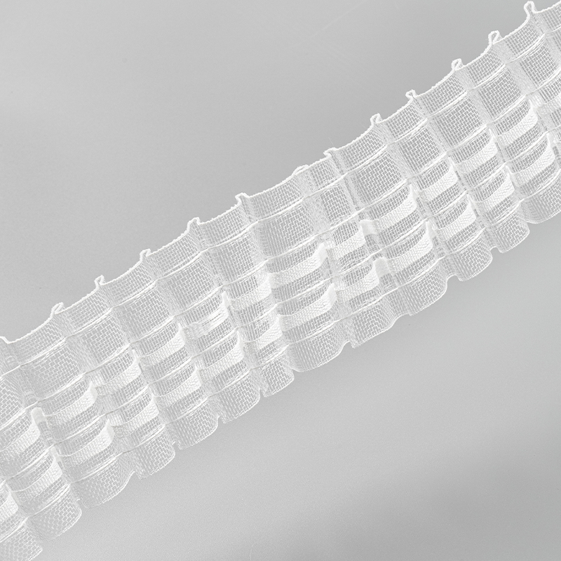 Cinta de cabeza de cortina de nailon de cuatro cordones